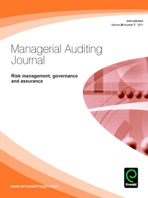 cover image of Managerial Auditing Journal, Volume 26, Issue 7